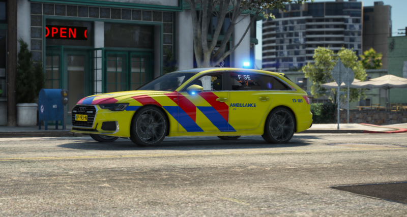 GTA / FiveM Ambulance Audi A6 Arts