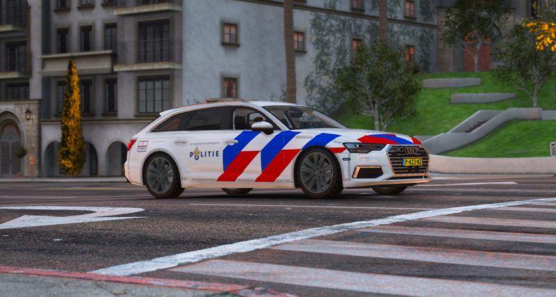 Audi A6 Politie / FiveM Winkel / Shop