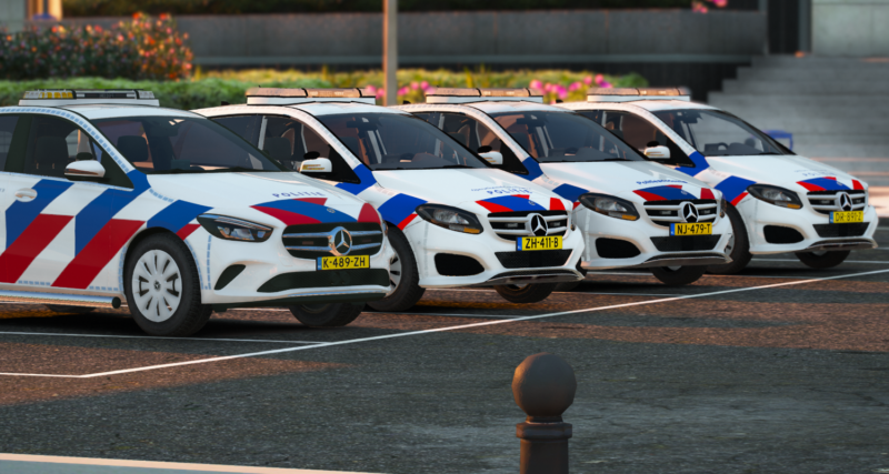 Voertuigen | Mercedes B-Klasse / Politie